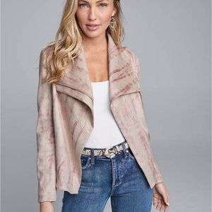 Venus Tye Dye Faux Suede Jacket